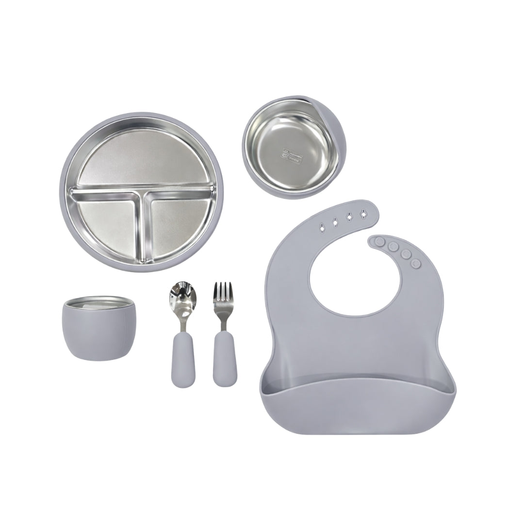 Vajilla en Silicona Con Aceroinoxidable