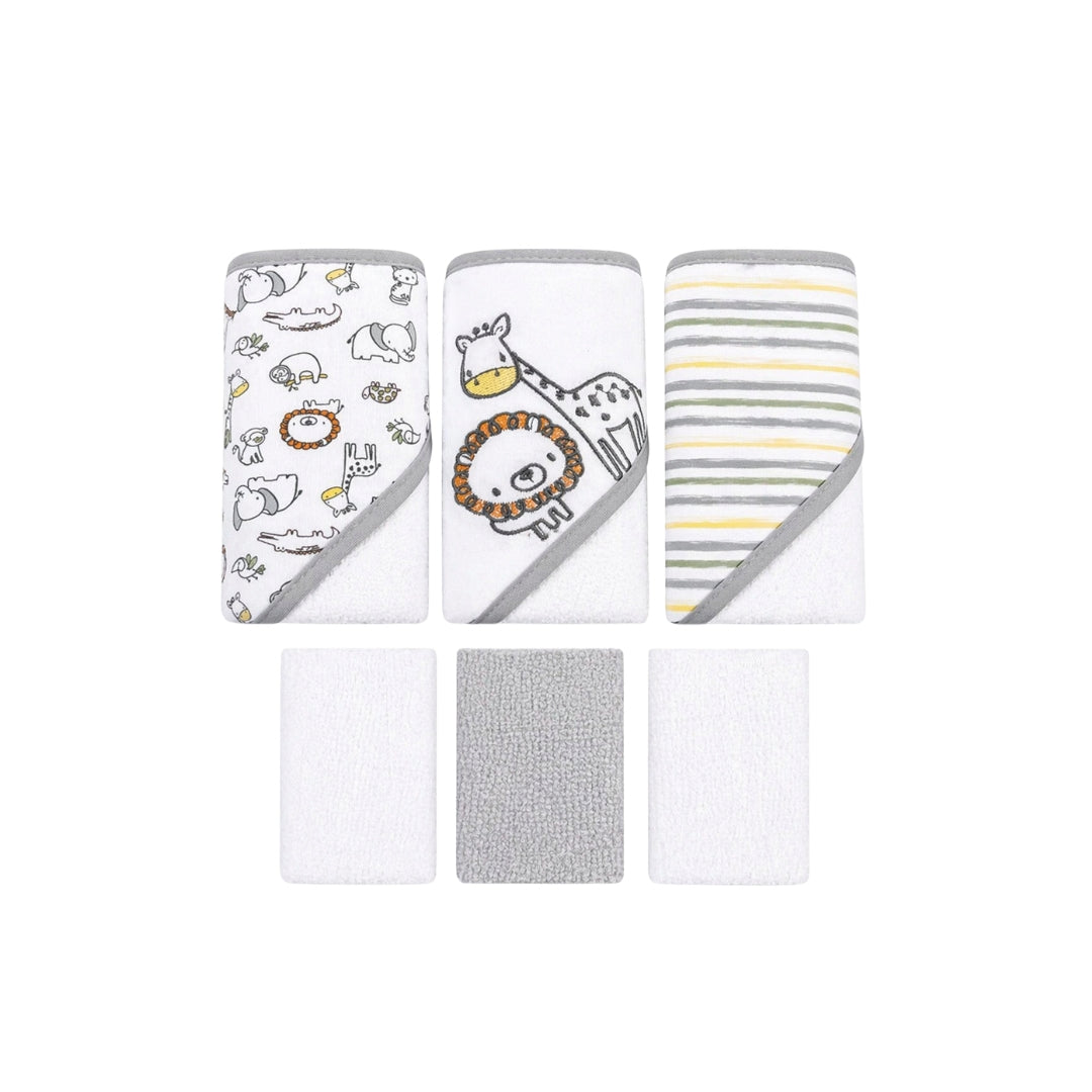 Set 3 Toallas y Babitas Bebé Niño
