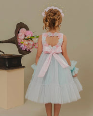 Vestido Cintura Corazón Anastasia Rosa Lilo diseño