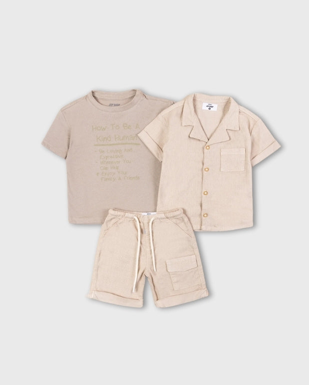 Conjunto 3 Piezas Bermuda Drill Colot