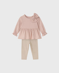 Conjunto Leggings Brillo Moño