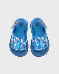 Sandalias Estampado Stitch Hora Azul