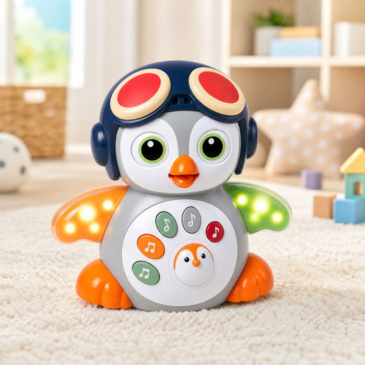Juguete Pingüino Didáctico Musical