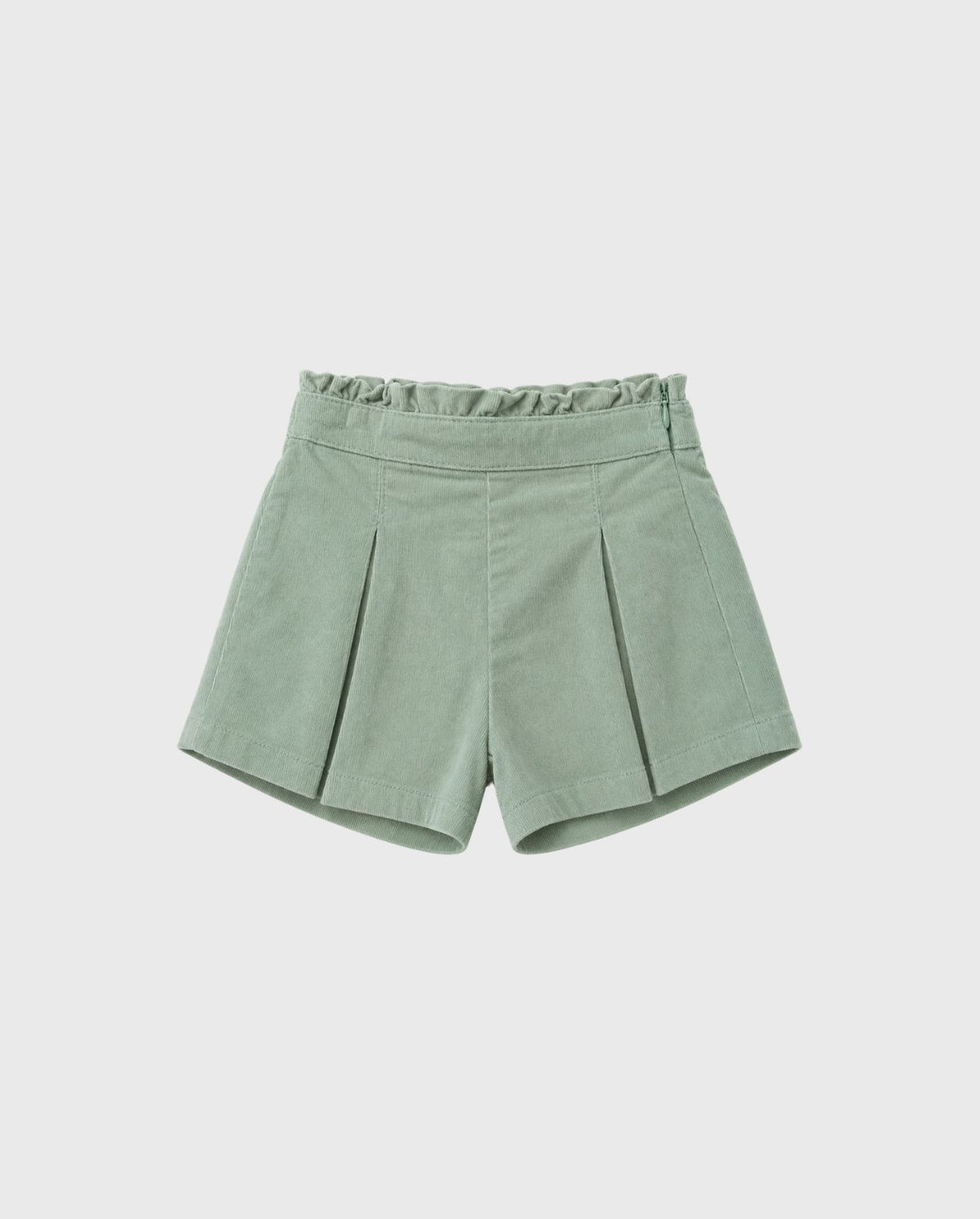 Short Pana Verde Niña Zippy