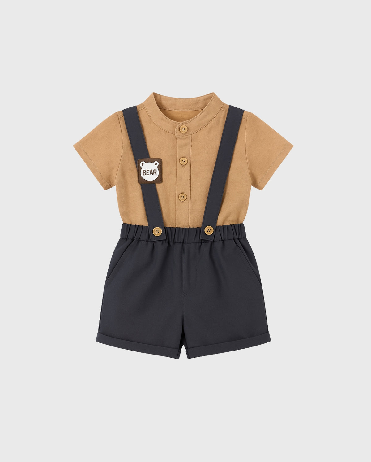 Conjunto Bermuda Con Tirantes