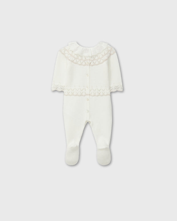 Pijama Tricot Detalle Cuello Blanco Dr.Kid diseño