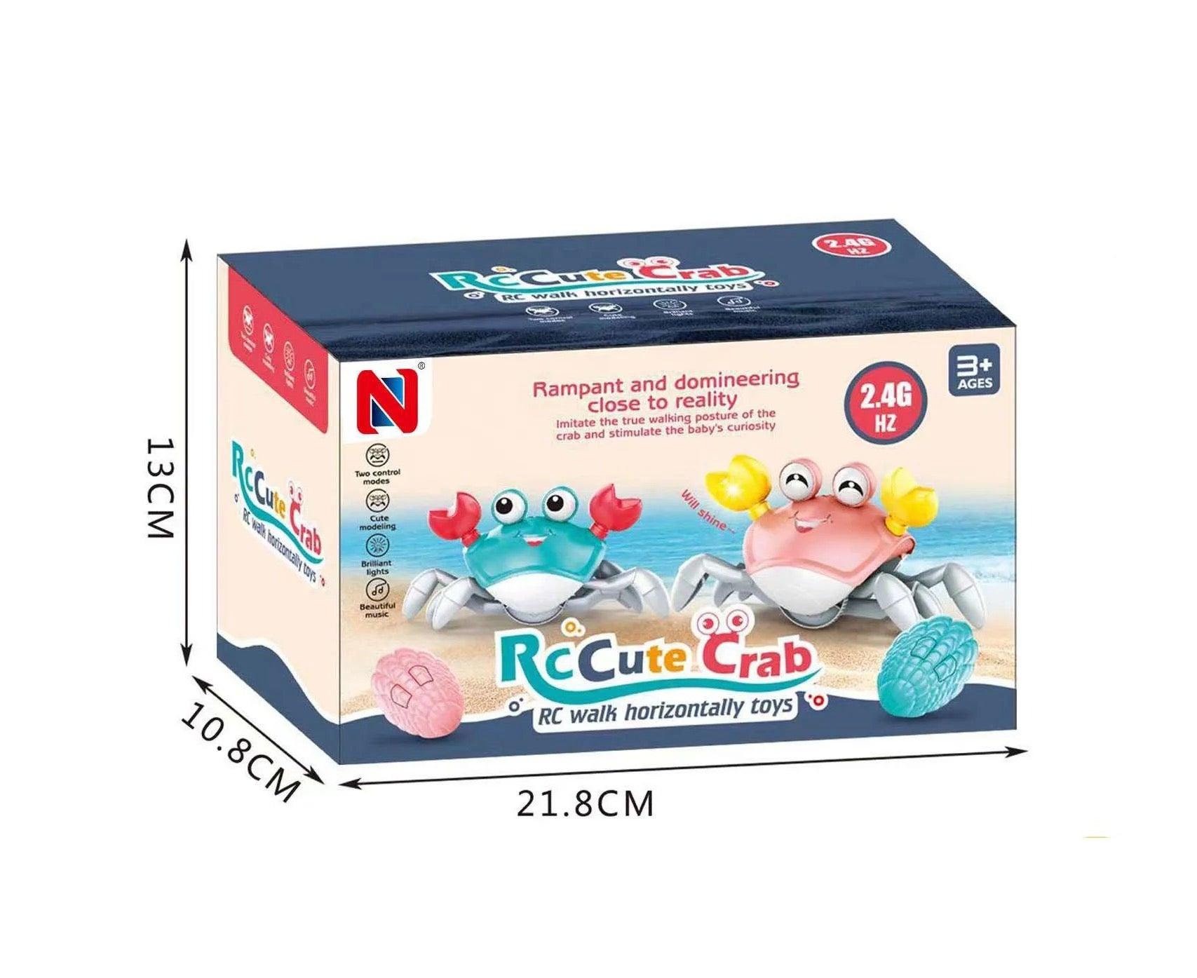 Juguete Didactico Cangrejo Con Control Medidas