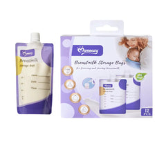 Bolsas Recolectoras Leche Materna con Adaptador 12  Unidades Momeasy