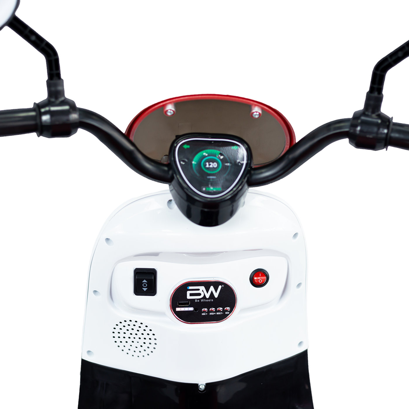 Moto Montable Eléctrica Para Niños New Vespa Verde