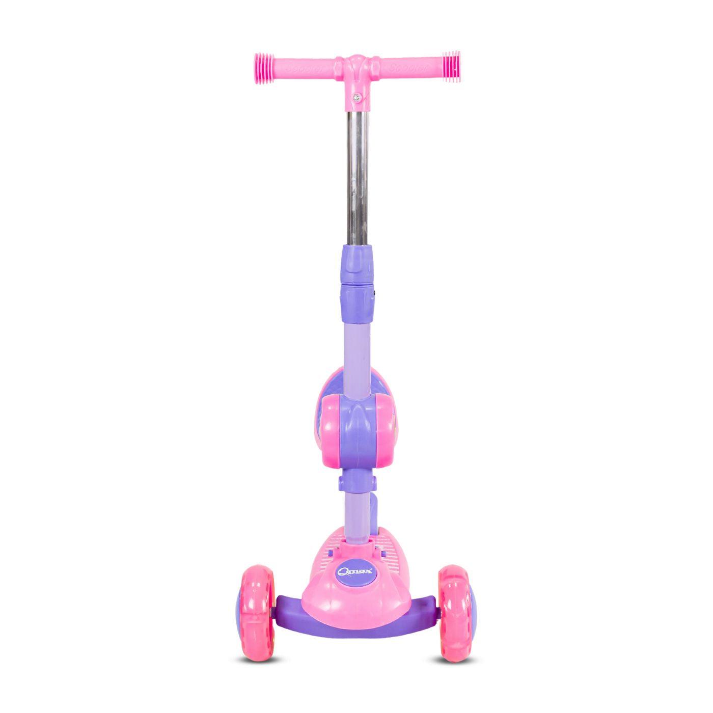 Patineta Para Niños TriScooter 2 en 1 Qmax Rosa NIÑA