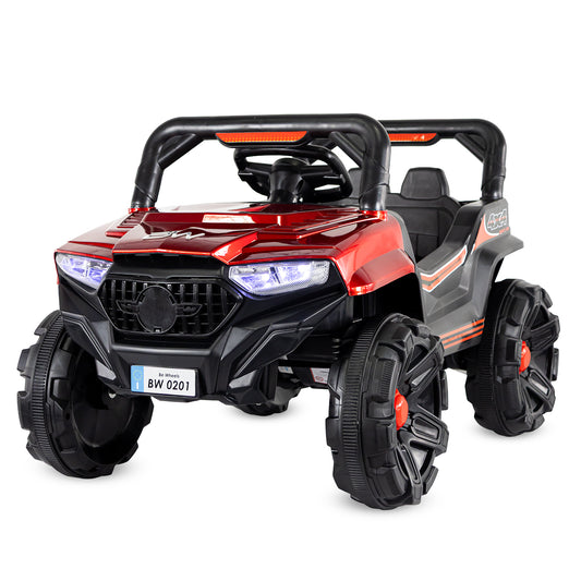 Carro Montable Eléctrico Sahara Lx 12v Rojo