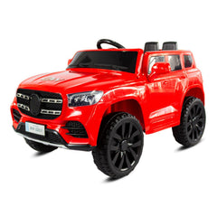 Carro Montable Electrico Para Niños Mercedes GLV Rojo