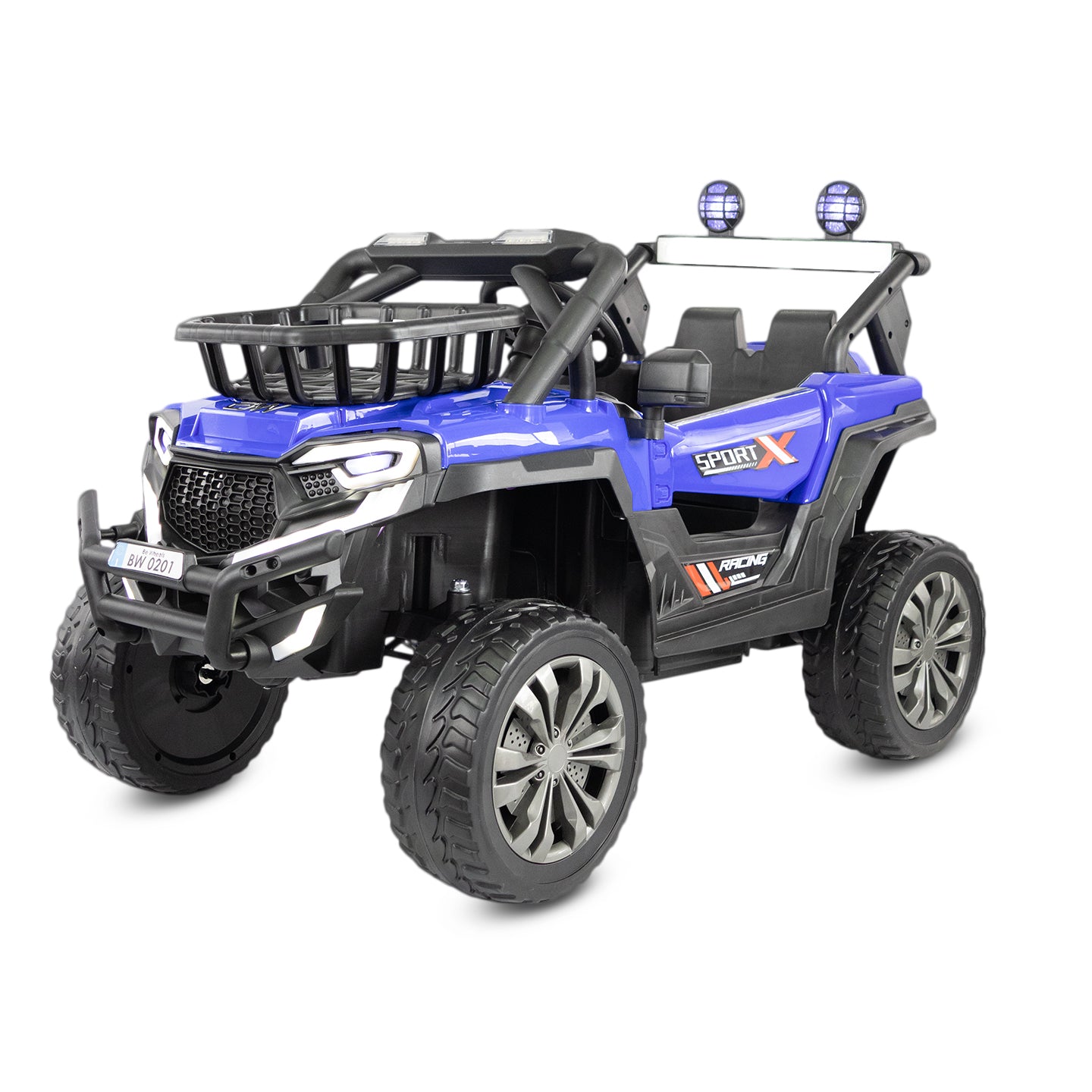 Carro Montable Eléctrico Súper Trail Azul 12V Prinsel