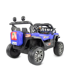 Carro Montable Eléctrico Súper Trail Azul 12V Prinsel ESTILO