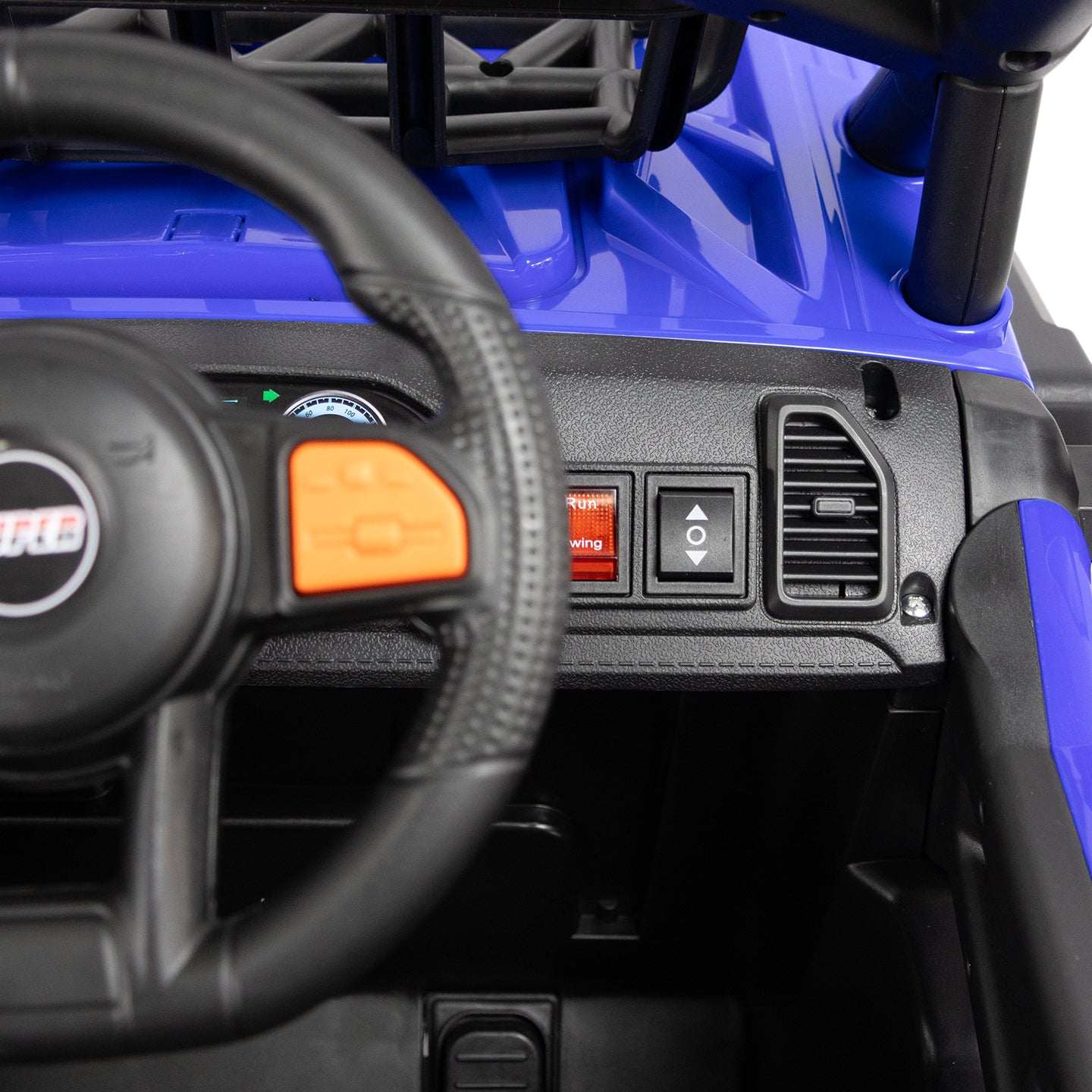 Carro Montable Eléctrico Súper Trail Azul 12V Prinsel 