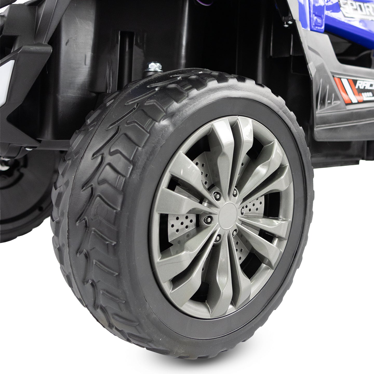 Carro Montable Eléctrico Súper Trail Azul 12V Prinsel RUEDAS