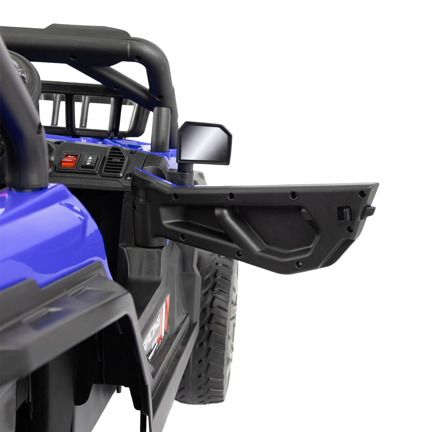 Carro Montable Eléctrico Súper Trail Azul 12V Prinsel PUERTAS