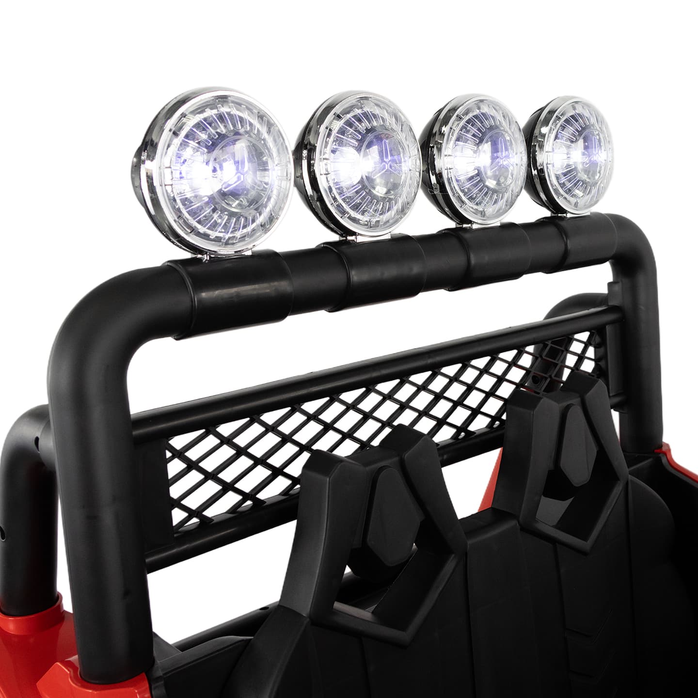 Interior y asiento del carro Distroyer eléctrico para niños