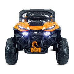 Carro Montable Eléctrico Para Niños XPLORE DLX 12V Naranja