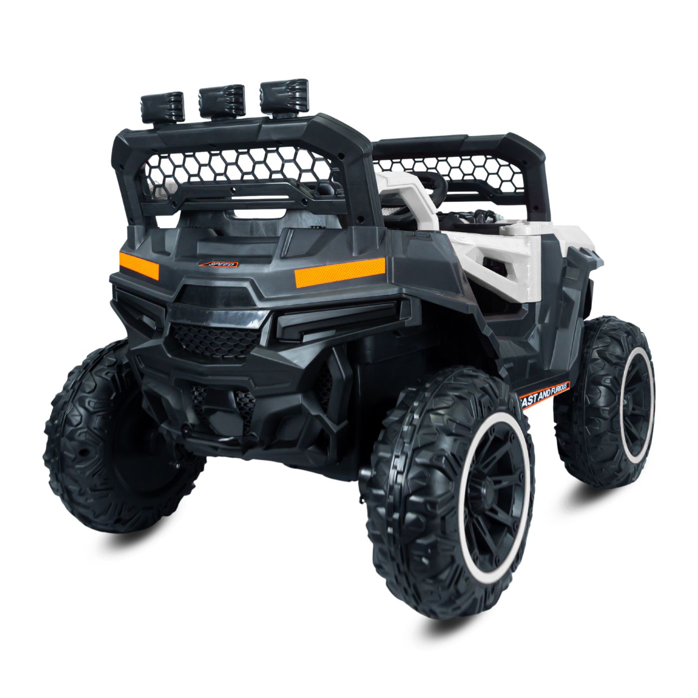 Carro Montable Electrico Para Niños  XPLORE DLX Espalda