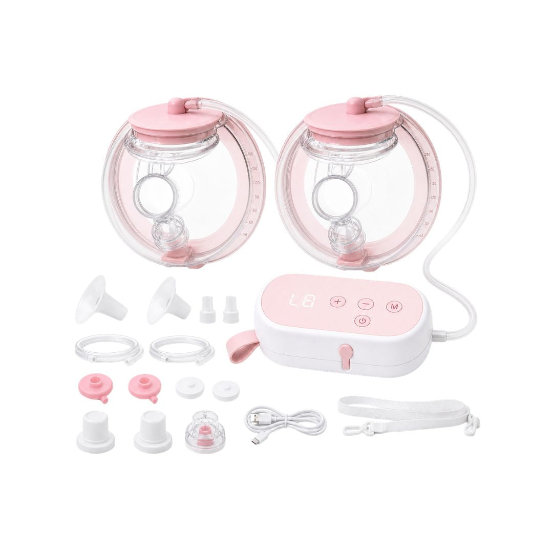 Extractor Doble Manos Libres Rosa