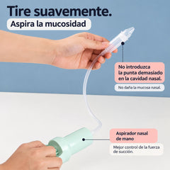 Extractor Nasal Con Mnaguera Estilo Jeringa detalles