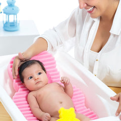 Espuma Bañera Osito Para Bebé Rosa