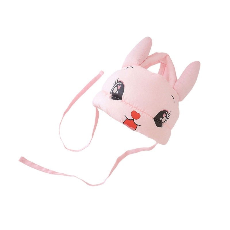 Casco De Gateo Acolchado Estampado Animales Conejo