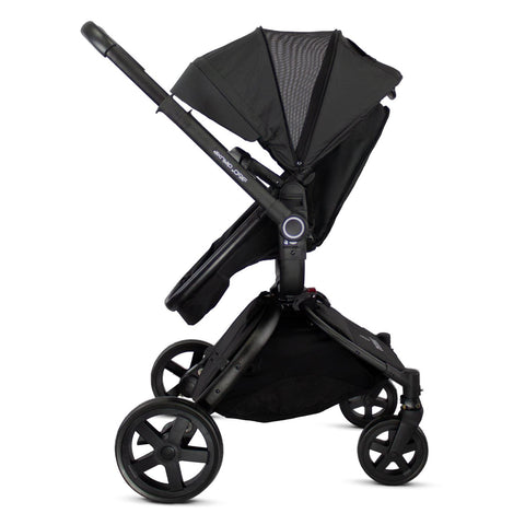 Coche Con Porta Bebé 360° Premium Negro Bebesit Presentación