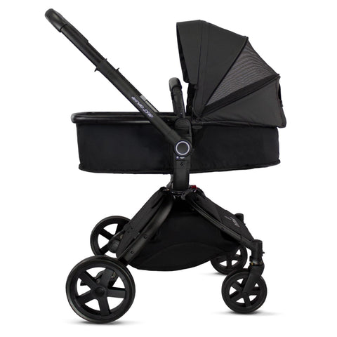Coche Con Porta Bebé 360° Premium Negro Bebesit Moises