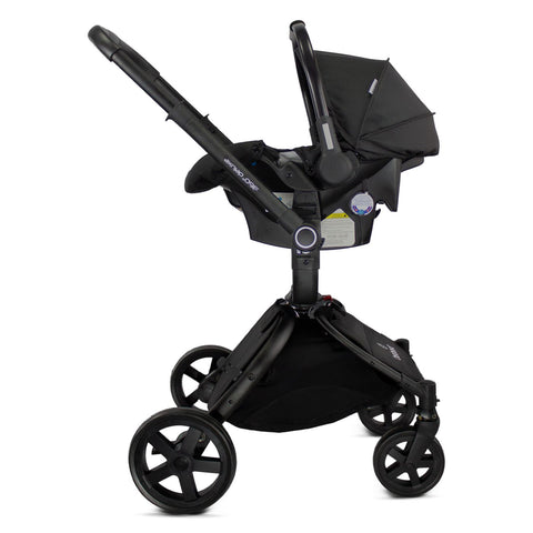 Coche Con Porta Bebé 360° Premium Negro Bebesit Uso Coche