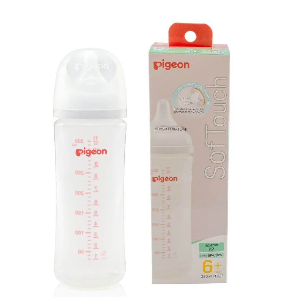 Tetero 11oz 6+ Ultra Suave SotTouch Pigeon