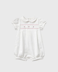 Pelele Cuello Bordado Blanco Mayoral