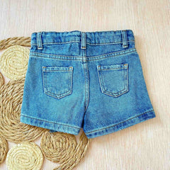 Falda Short Denim Zippy