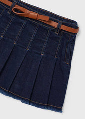 Falda Denim Cinturon Mayoral detalle