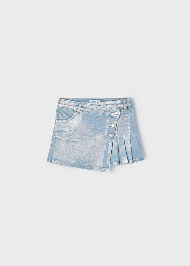 Falda Short Metalizado Mayoral