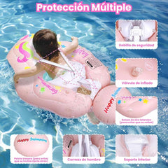 Flotador Con Carpa Corazones Protección 
