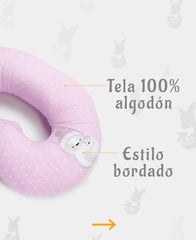 Almohada De Lactancia Baby Luna Bordado