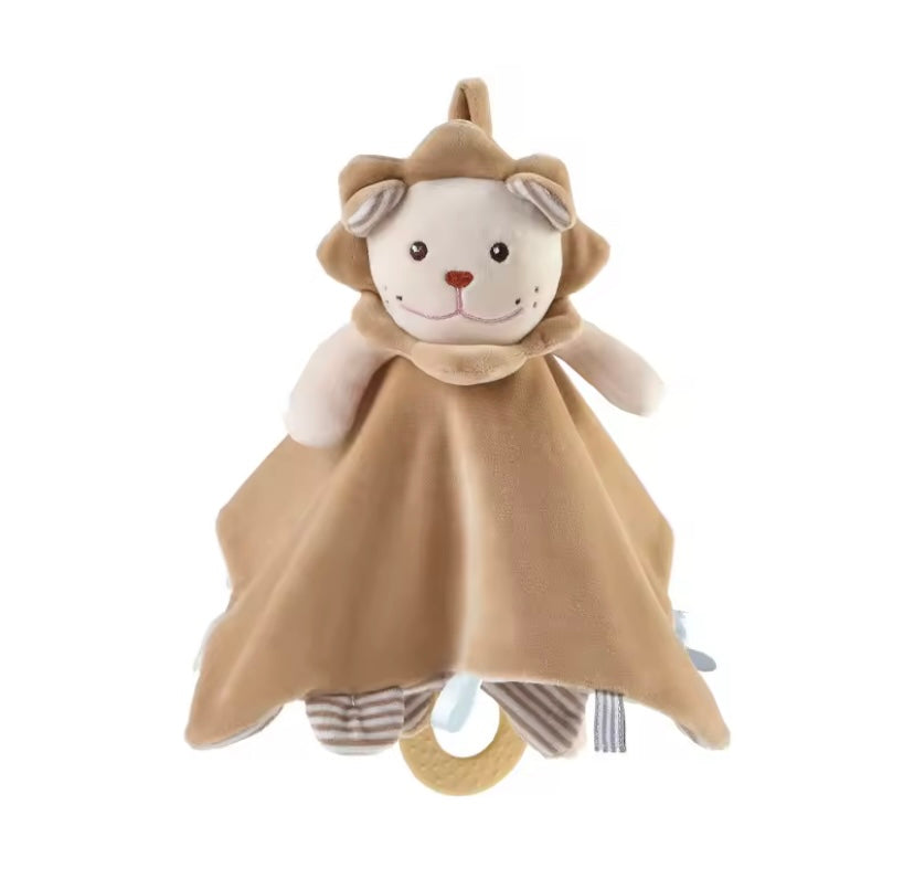 Peluche Apego con Rasca Encías Animales leon