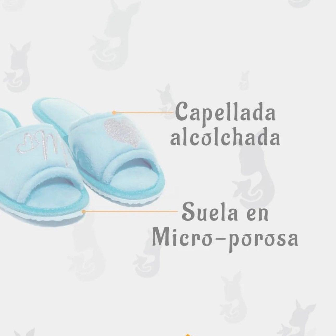 Set Bienvenida Mamá e Hijo Pantuflas