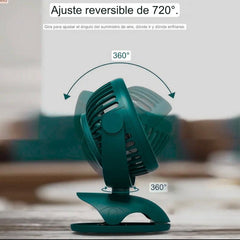 Ventilador Coche Bebé 360