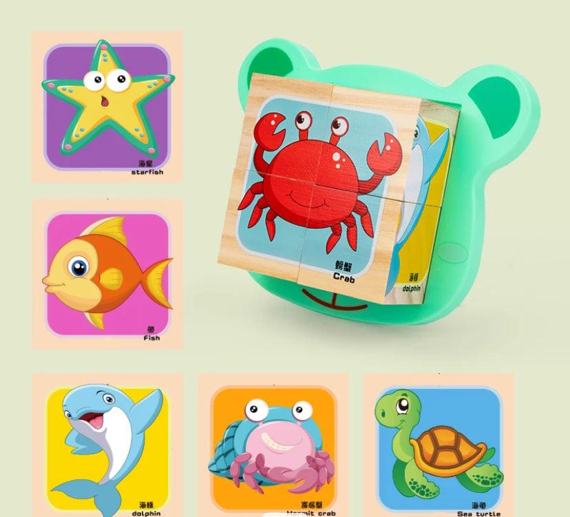 Rompecabezas Cubo Didáctico Marini