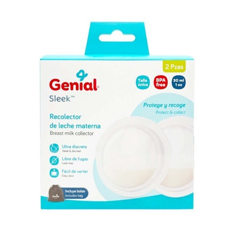Set 2 Conchas Recolectoras de Leche Genial