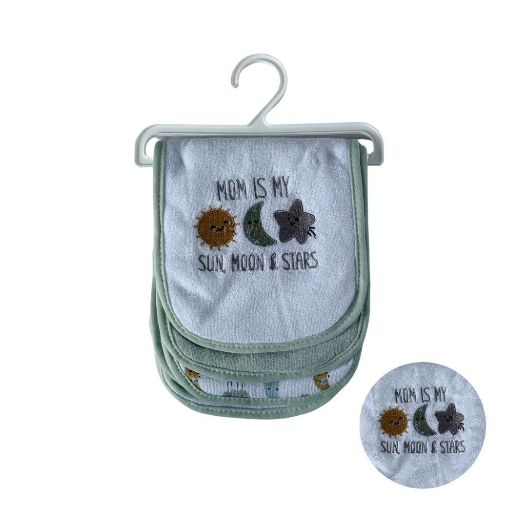Set 3 Babitas Bordado Sol