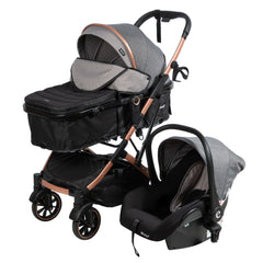 Coche Moises Con Portabebe Clint Gris Ebaby®