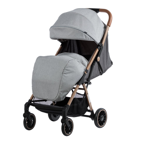 Coche Maleta Sofi Gris Claro Ebaby®