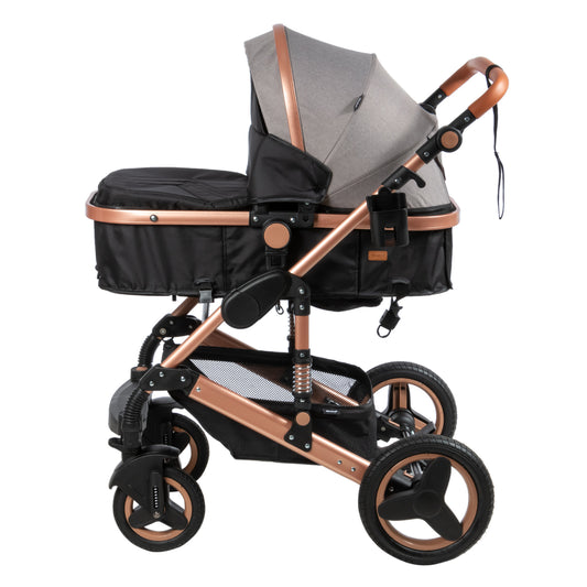 Coche Moisés De Lujo Sagira Gris Ebaby®