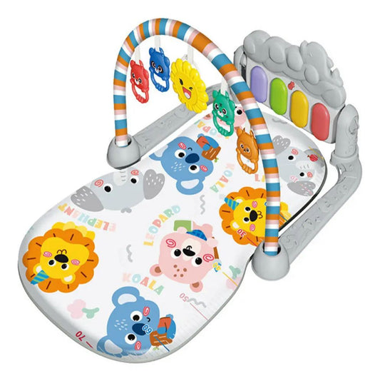 Gimnasio Piano Animales Gris
