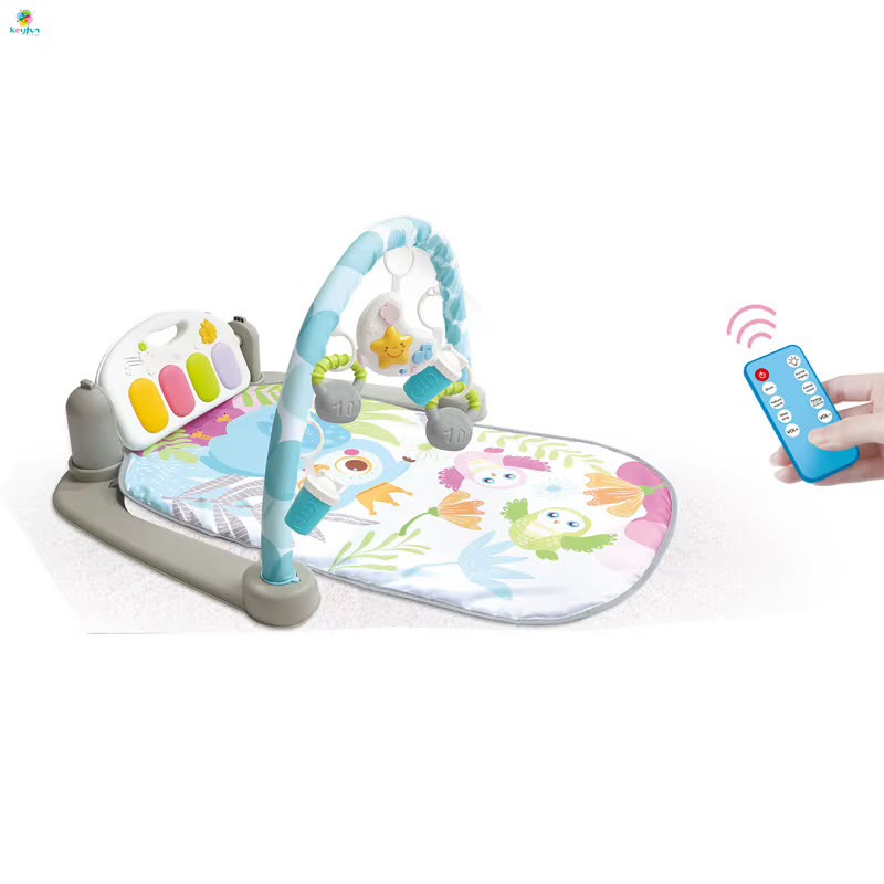 Gimnasio Piano Con Bluetooth Buho Azul