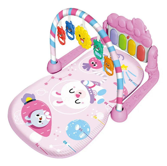 Gimnasio Piano Conejo Astronauta Rosa